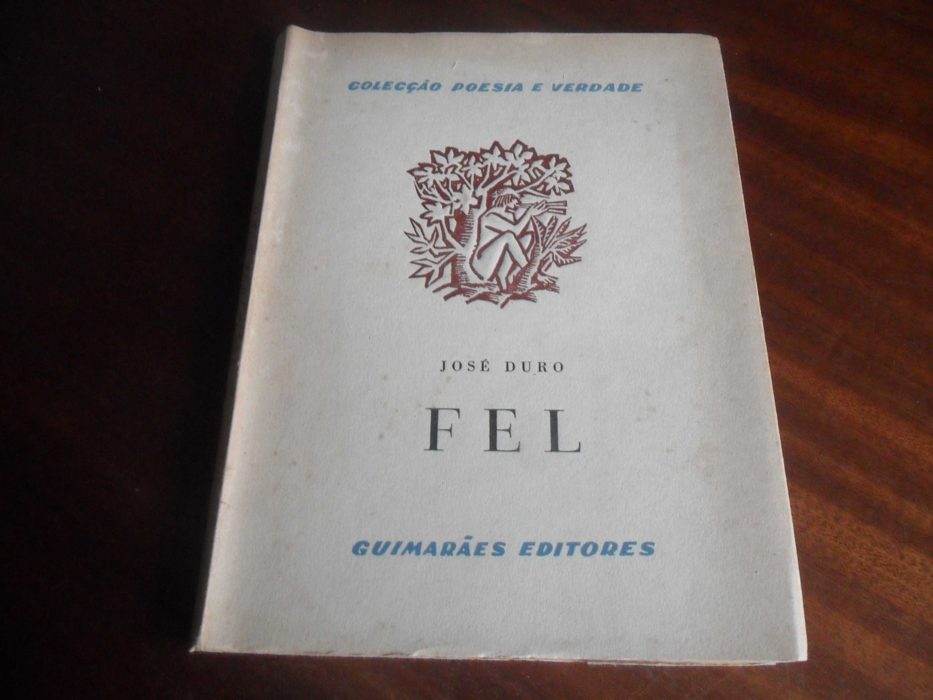 "FEL" de José Duro - 8ª Edição de 1960 - Edição Especial Numerada