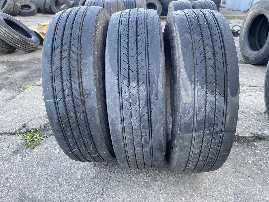 Opony używane przednie 215/75r17.5 BRIDGESTONE R227 Przód 6-8mm