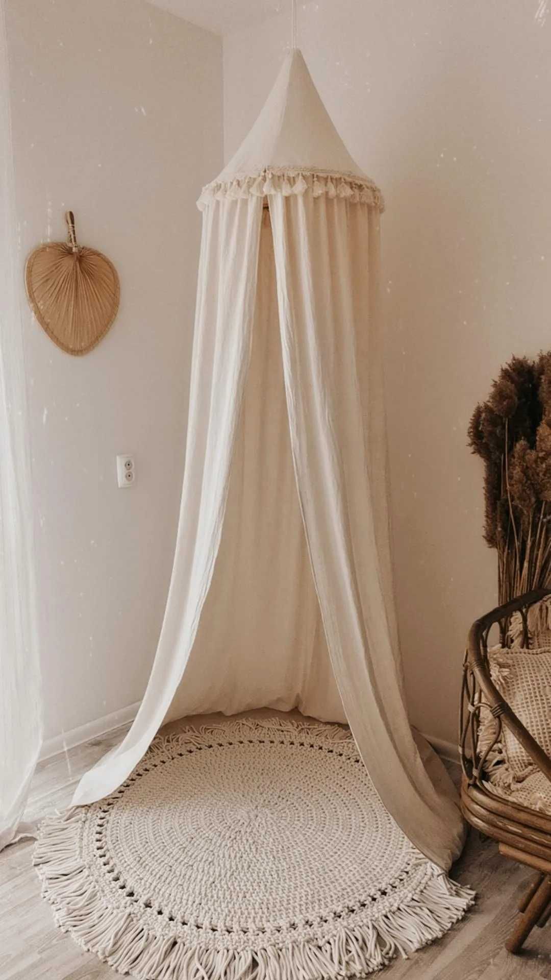 Dywan BOHO, do pokoju, sypialni, okrągły