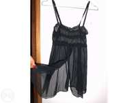 Baby Doll preto Tam S