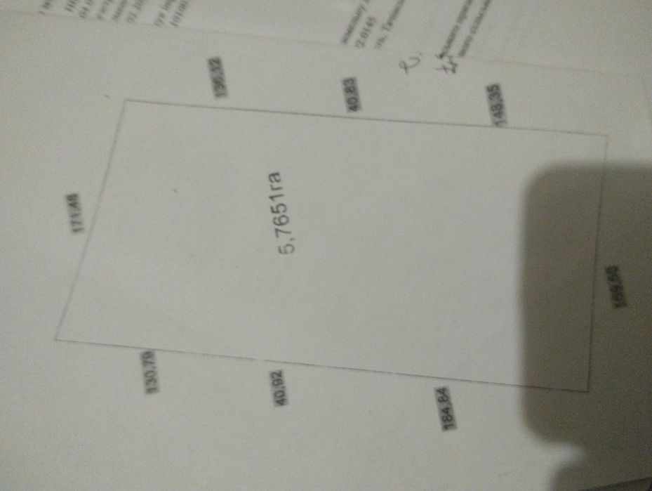 Продаж земельної ділянки