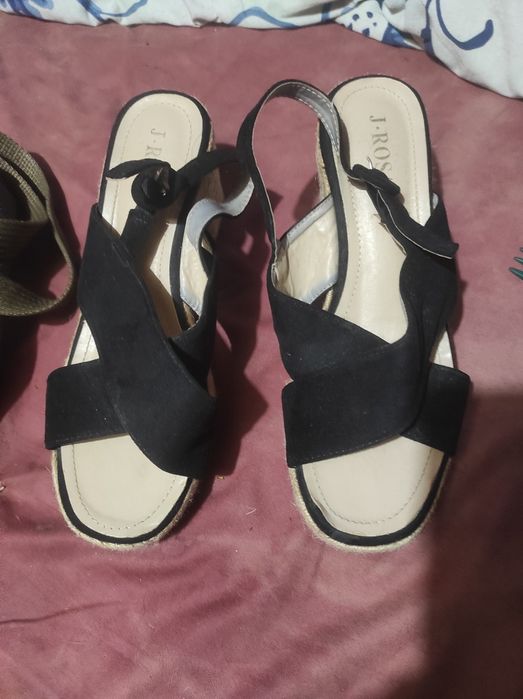 Sandalias de sola de corda