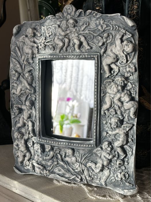 Lusterko shabby chic old world vintage