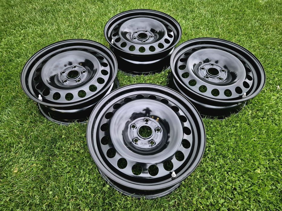 Oryginalne Felgi Stalowe VAG 17" 5x112 Volkswagen Seat Skoda - Idealne
