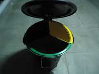 Balde de Reciclagem com 3 Separadores