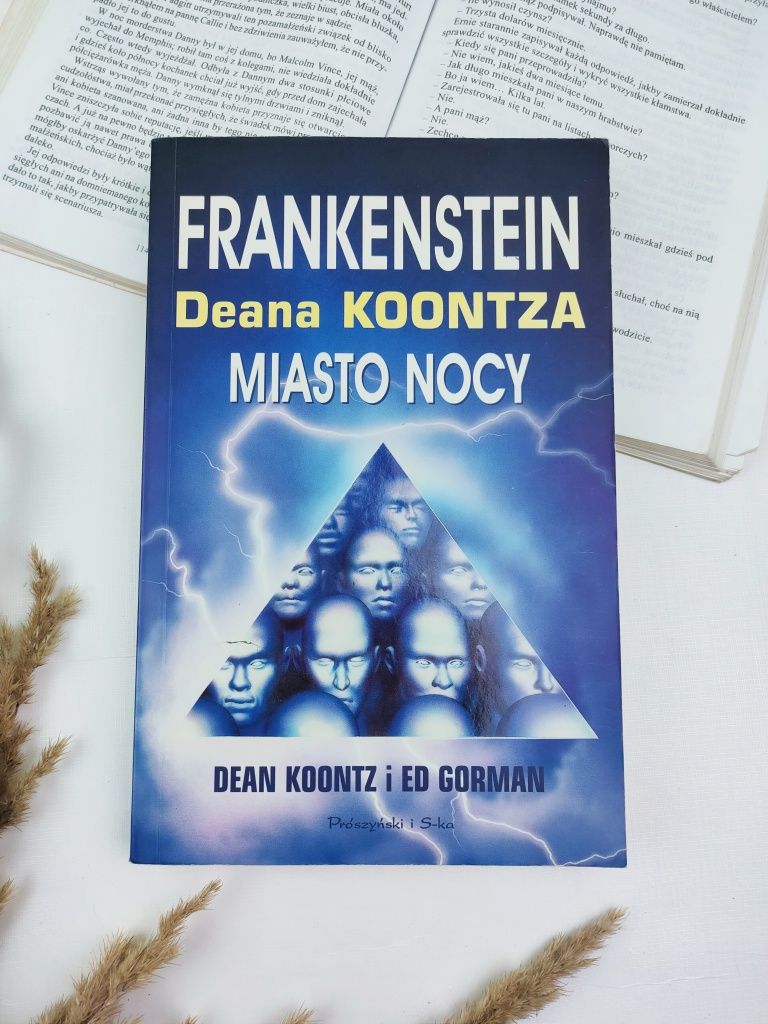 Frankenstein Deana Koontza miasto nocy - Dean Koontz Ed Gorman książka