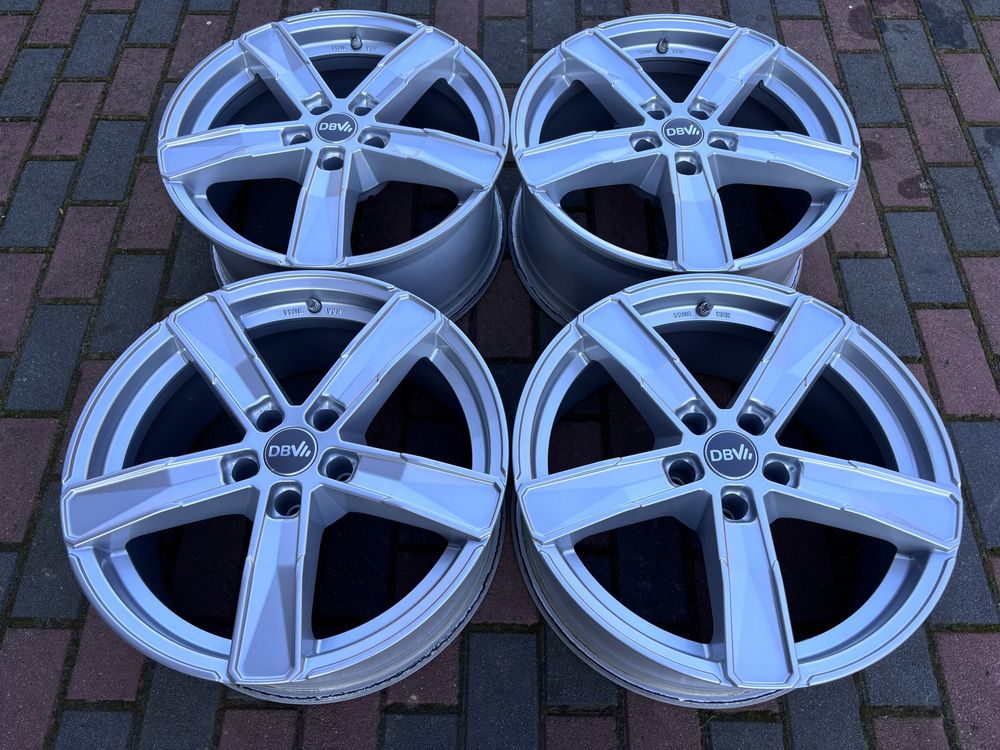 Felgi DBV 5x112 8Jx18 ET30 czujniki VW Seat Skoda Audi Mercedes