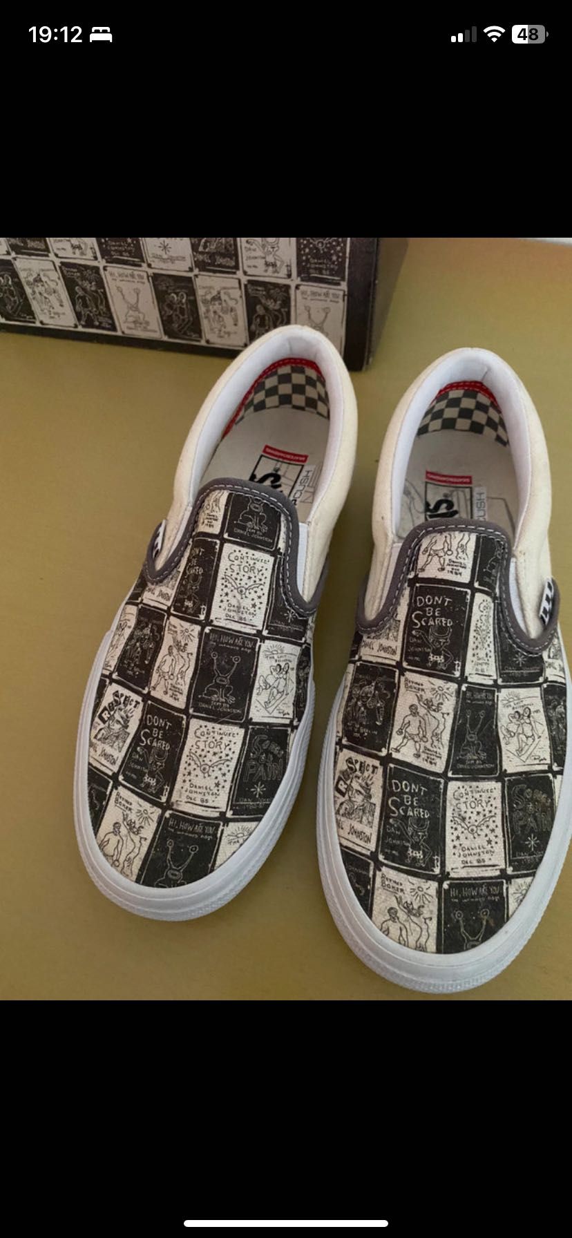 Vans Daniel Johnston slip on unisexo