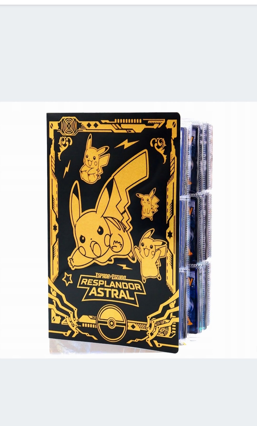 Pokemon album na karty kolekcjonerskie 432 KART 3D