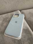 Etui Apple Silicone Case IPhone 14 Pro max Blekityny Nowe
