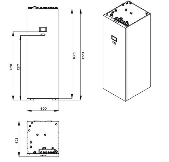 Pompa ciepla 250l cwu hydrobox monoblok heiko thermal plus 6kw