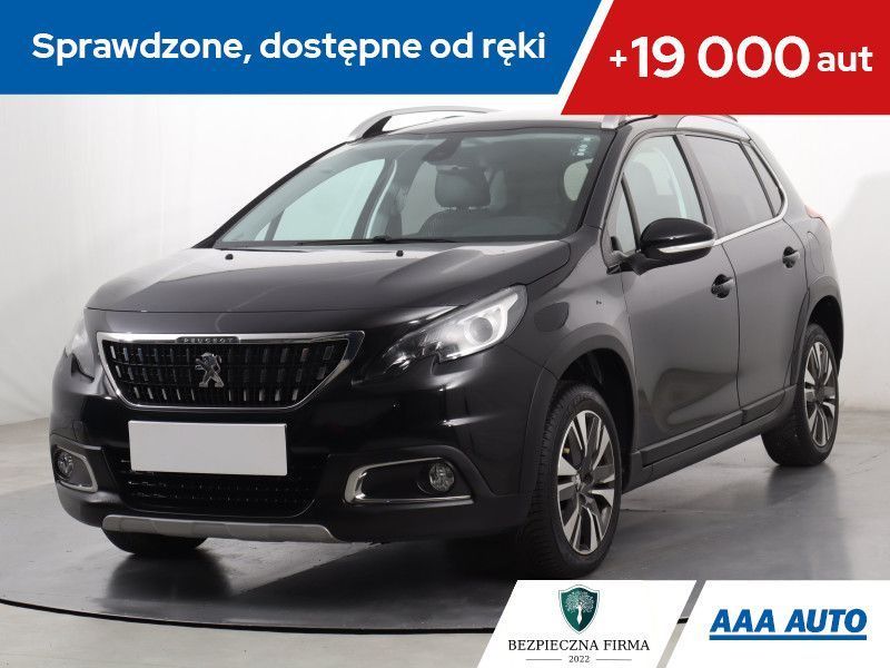 Peugeot 2008 1.2 PureTech, Salon Polska, Serwis ASO, Skóra, Navi, Klimatronic,