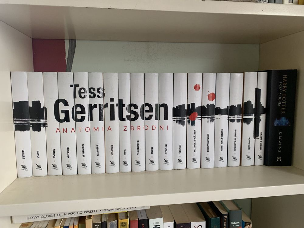 Tess Gerritsen Anatomia zbrodni 1-18 kolekcja zestaw 18 tomów