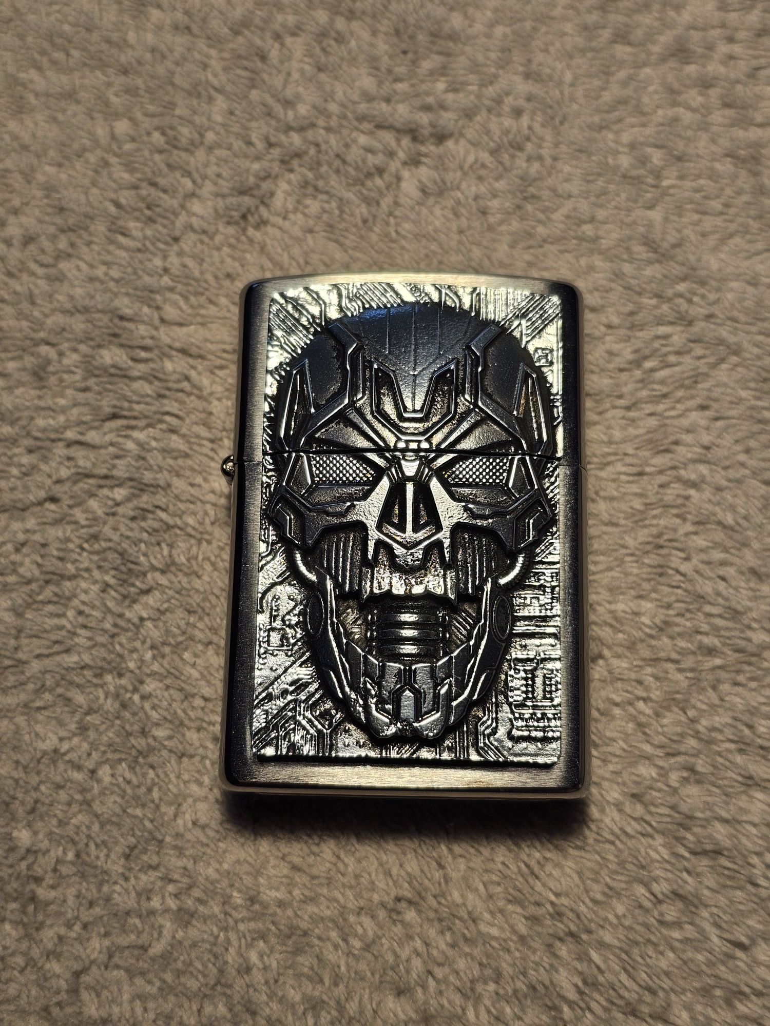 Zippo zapalniczka technic skull trick