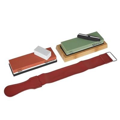 Kamienie wodne z prowadnicą do ostrzenia noży 8el