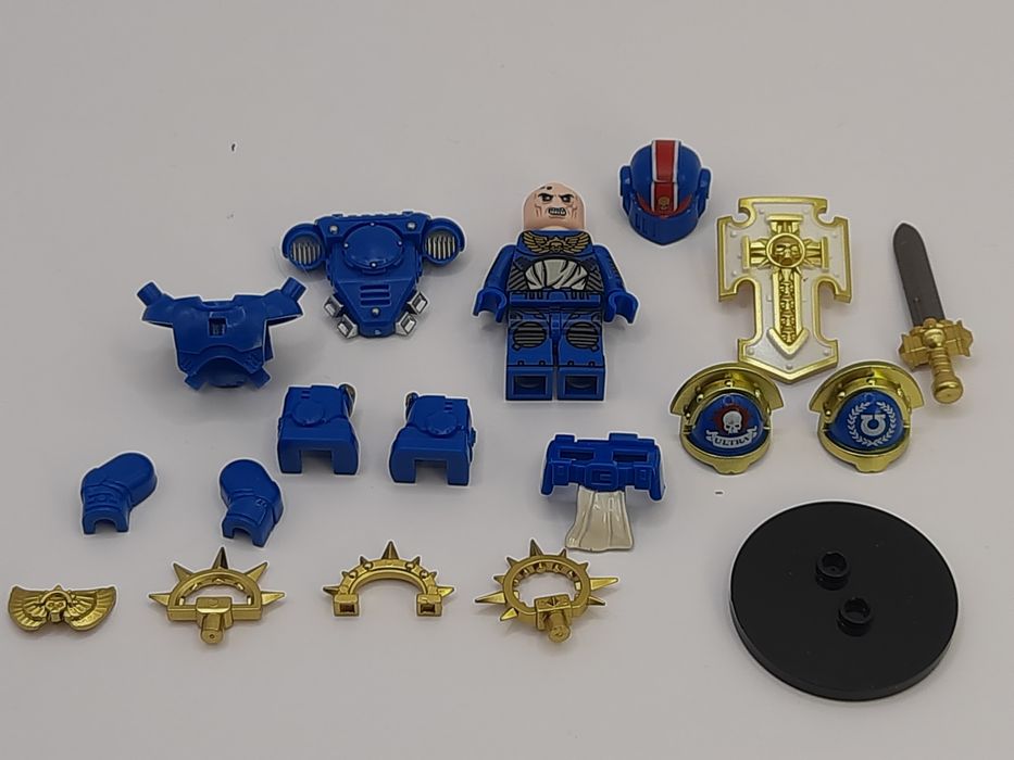 Warhammer 40k 40000 Ultramarines Minifigurka kompatybilne z Lego