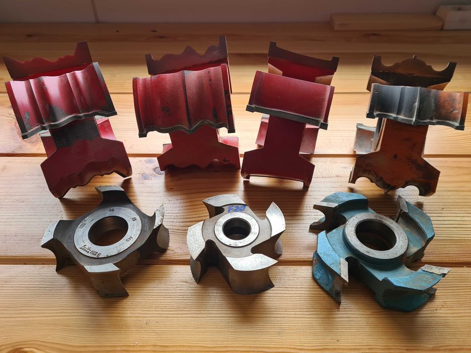 Frez Frezy Kształtowe do Drewna / Podbitki Podłogi Głowice Faba Weinig