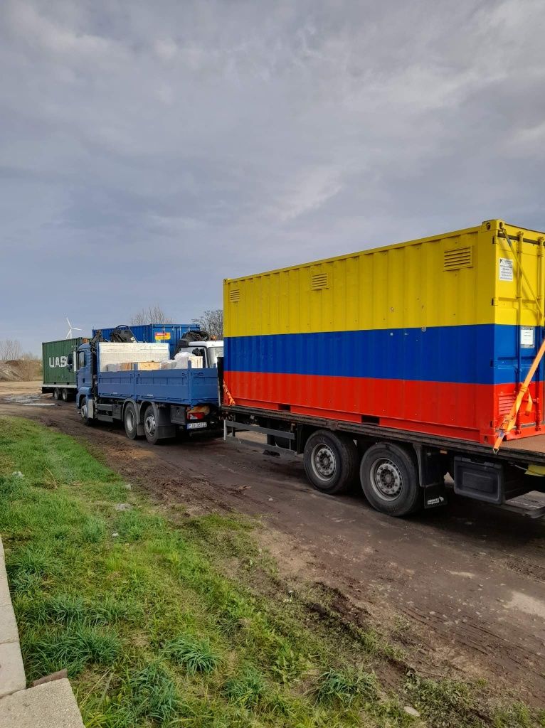 Transport kontenerów, transport usługi HDS