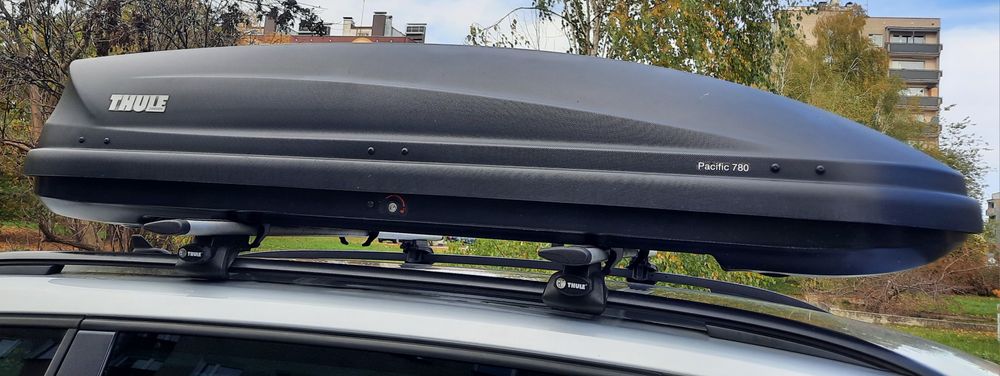 THULE Pacific 780 BLACK bagażnik dachowy BOX jak NOWY / obustronny