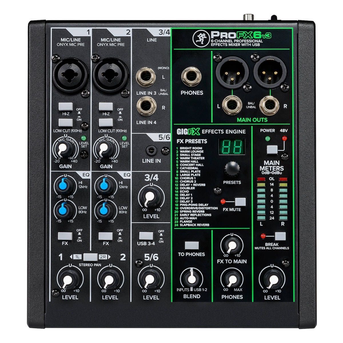 MACKIE Pro FX6 v3 mikser analogowy
