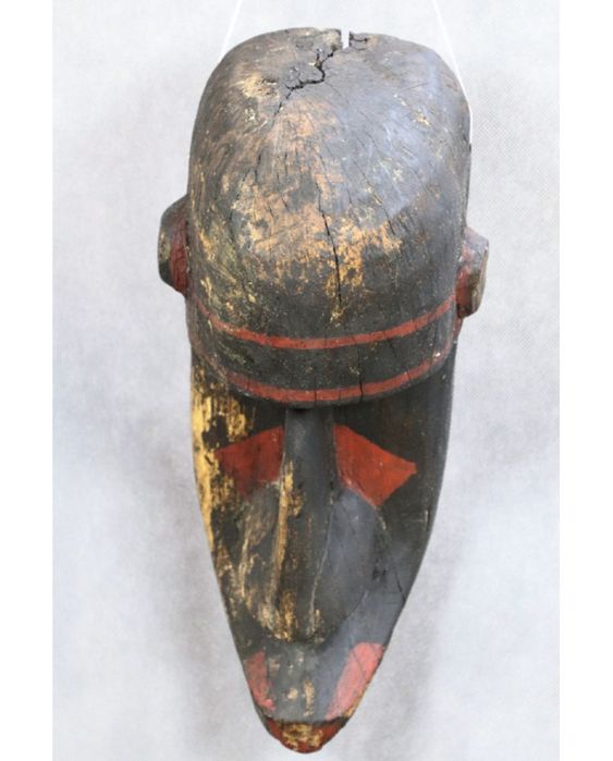 Maska. Drewno. Toma. Gwinea. Liberia. XX wiek.