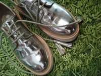 Sapatos prateado Stradivarius