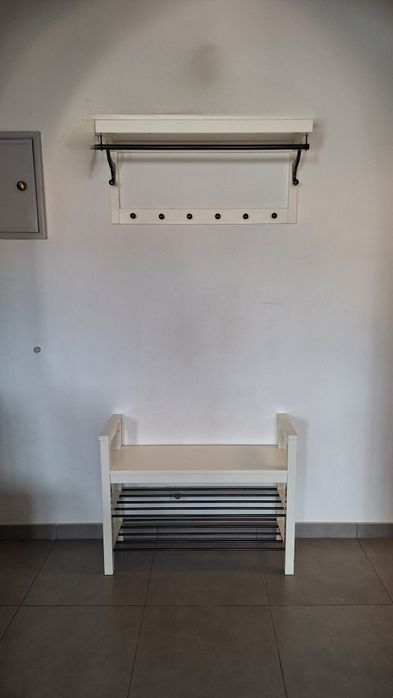 Conjunto de bengaleiro Hemnes Ikea