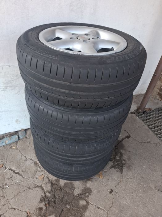 Диски шини ауді пасат гольф шкода титани r15 195/65