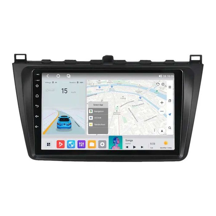 Штатна магнітола Mekede MS Mazda 6 (2007-2012) QleD