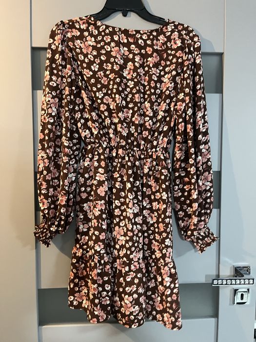 Shein sukienka kwiaty roz.36