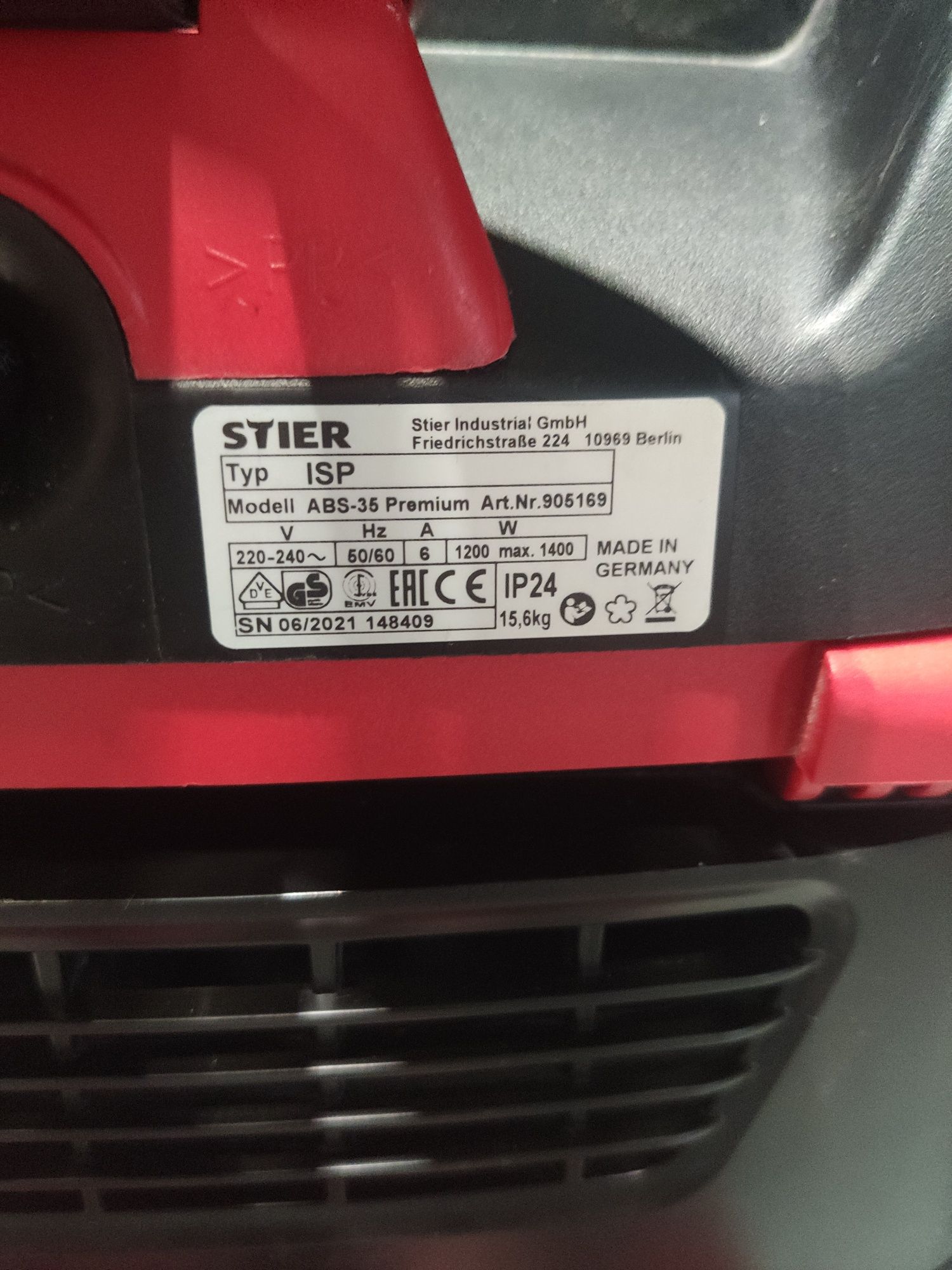 Пилосос майже новий будівельний Starmix iPulse M-1635(забрендований пі