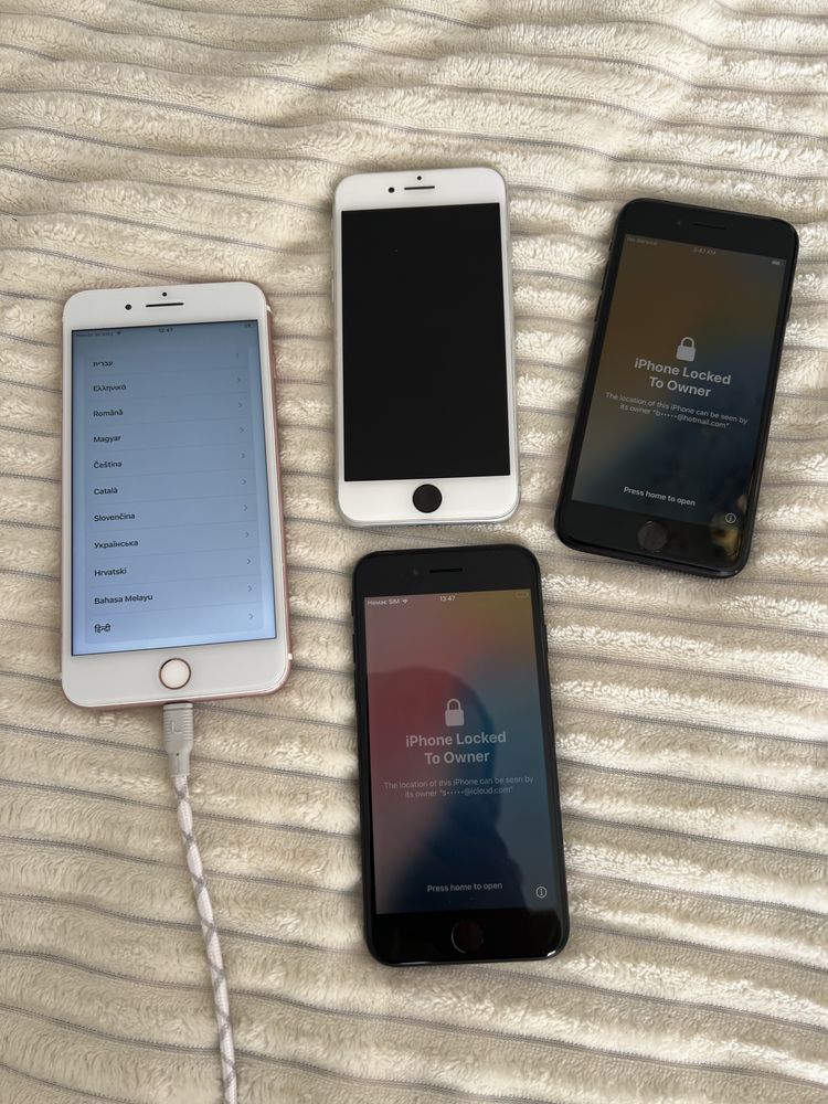 Запчастини iphone 8 se 7 7 plus донор icloud
