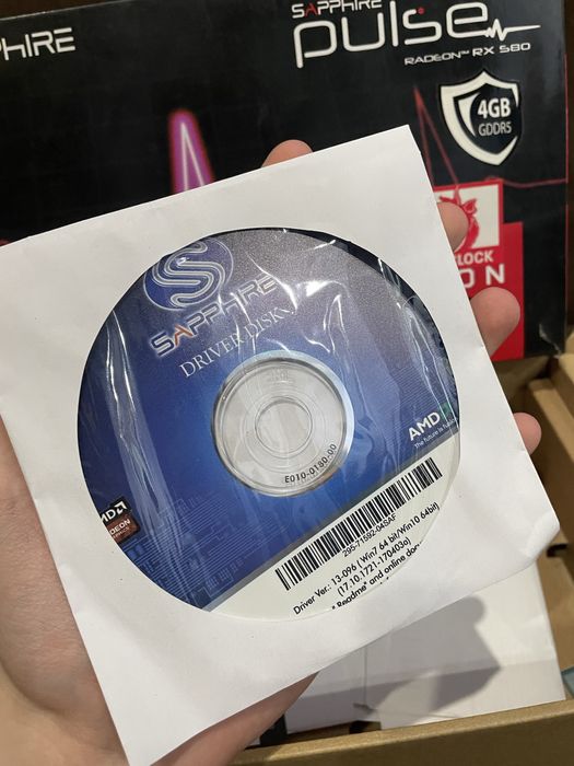 Відеокарта Radeon rx580 4gb