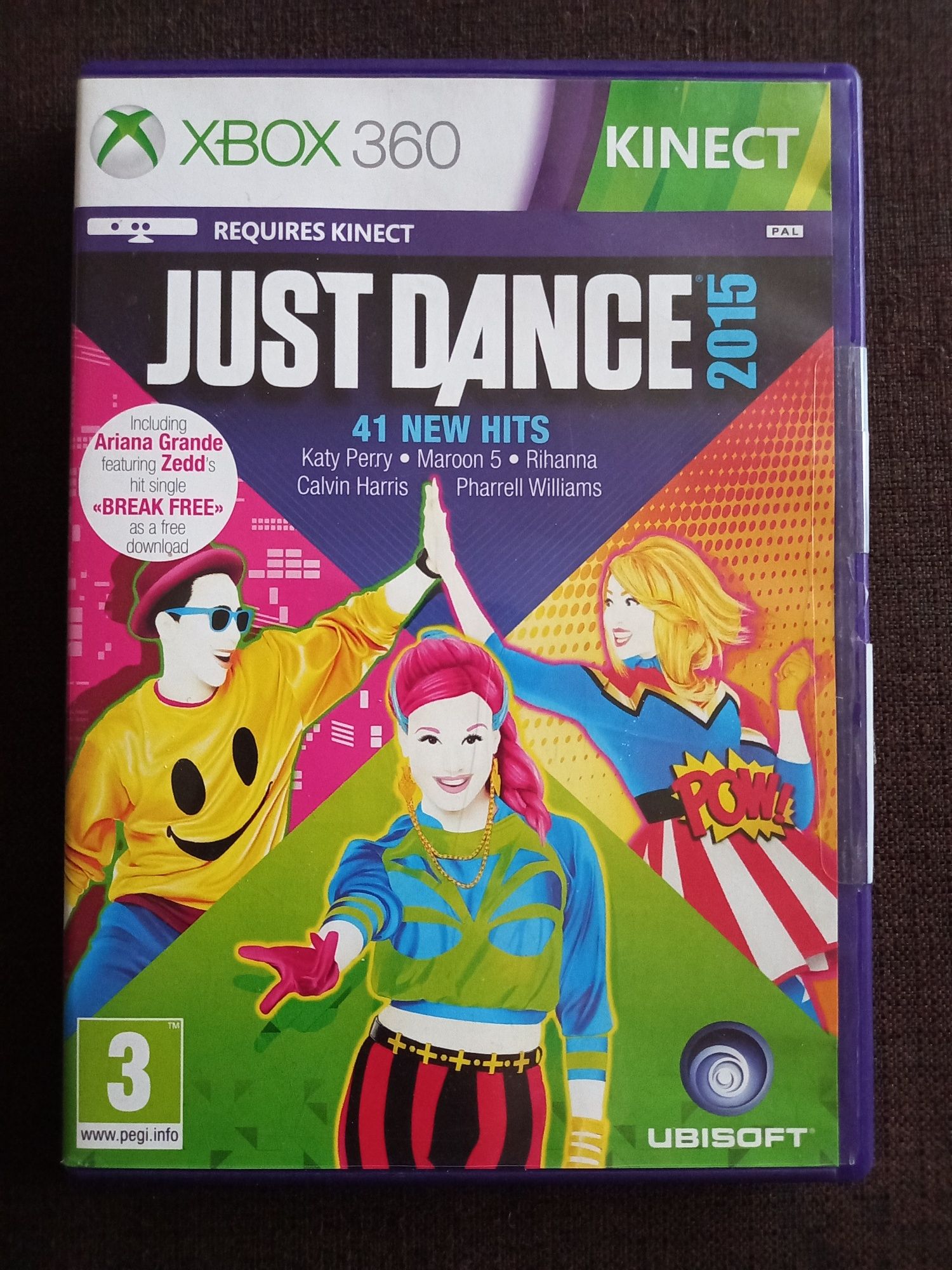 Gra taneczna Just Dance 2015 na konsolę xbox 360 kinect taniec