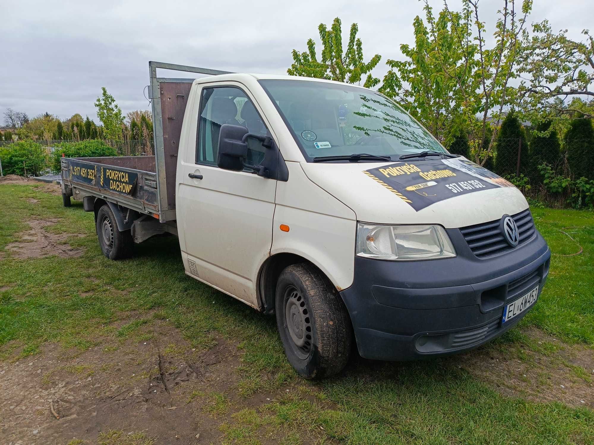 Samochód ciężarowy - Volkswagen T5 2004r 2,5 TDI skrzynia!