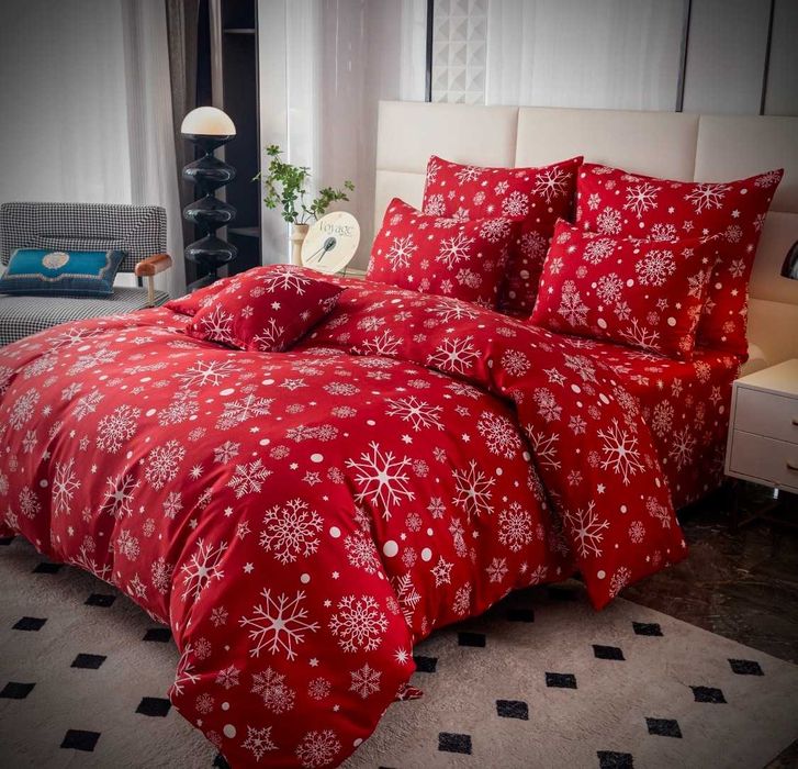 Komplet pościeli 160×200 + 2 poszewki dwustronna suwak super jakość