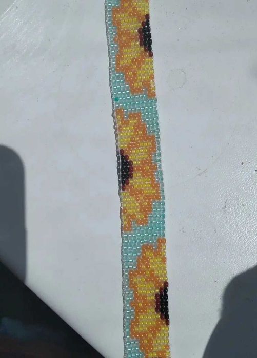 Браслет з бісеру, ручна робота