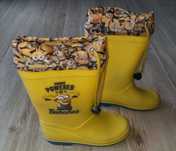 Kalosze ,gumowce dziecięce minionki rozmiar 30/31 długość wkładki 21cm