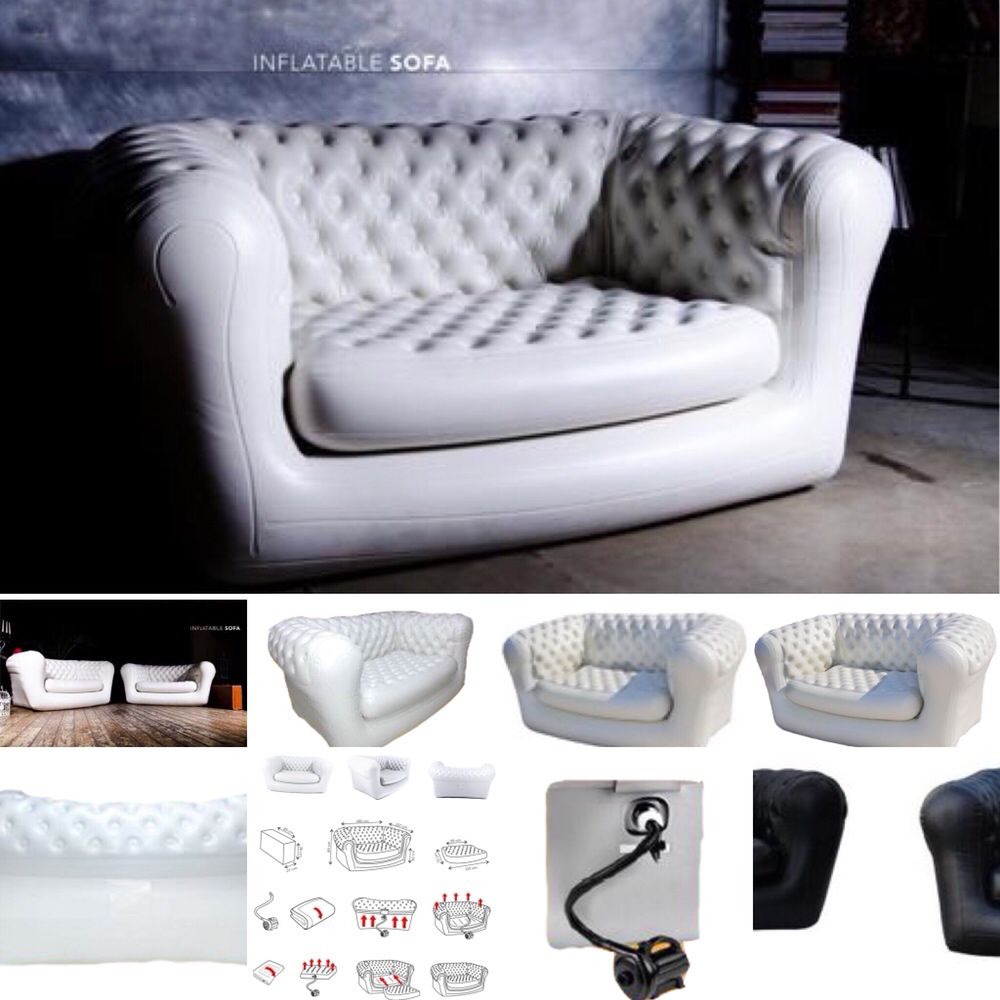 Sofas/poltronas Insuflaveis Pvc/lona