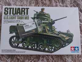 Tamiya Стюарт 1/35 сборная модель лёгкого танка + металлический ствол