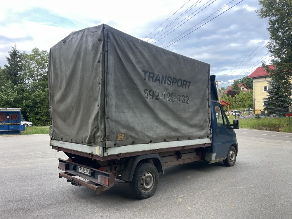 Fiat Ducato skrzyniowy plandeka 2,5D sofim sprawny silnik skrzynia