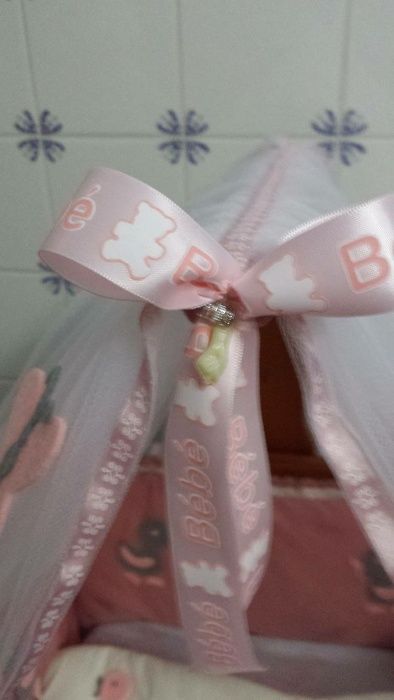 Madeira maciça de Pinho Cama de Bebé Berço