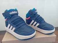 Buty dziecięce Adidas hoops mid roz. 24 JAK NOWE