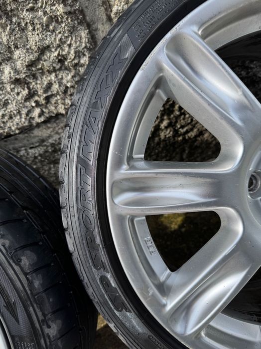 Jantes BBS 17 5x100 (Originais) VW Polo Cross com pneus