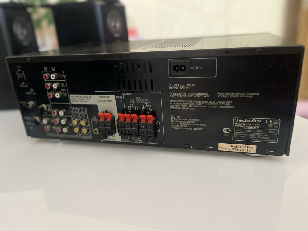 Technicks SA-EX510 + 4x Magnat Monitor Supreme 102