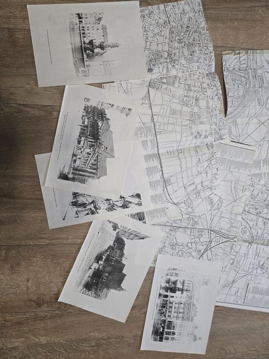 Stare ryciny i mapy przedwojennego Breslau-Wrocław