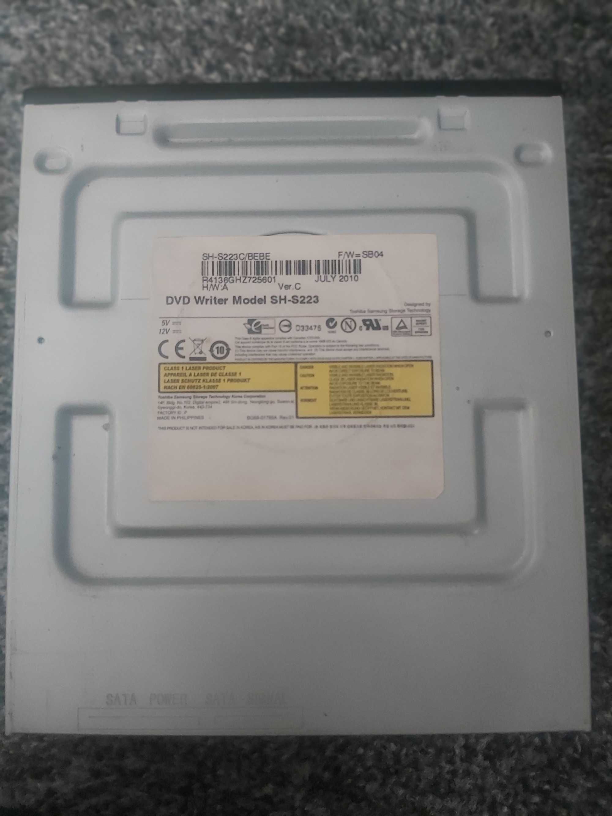 Nagrywarka DVD wewnętrzna Samsung SH-S223 SATA SPRAWNA