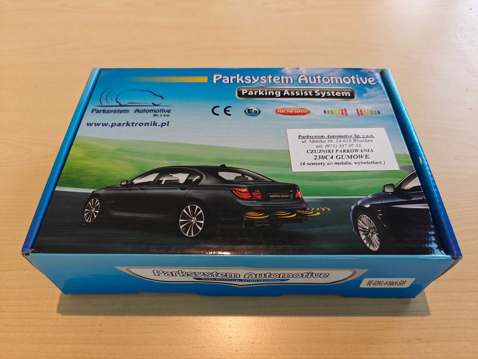 Czujniki parkowania PARKSYSTEM gumowe do aut dostawczych