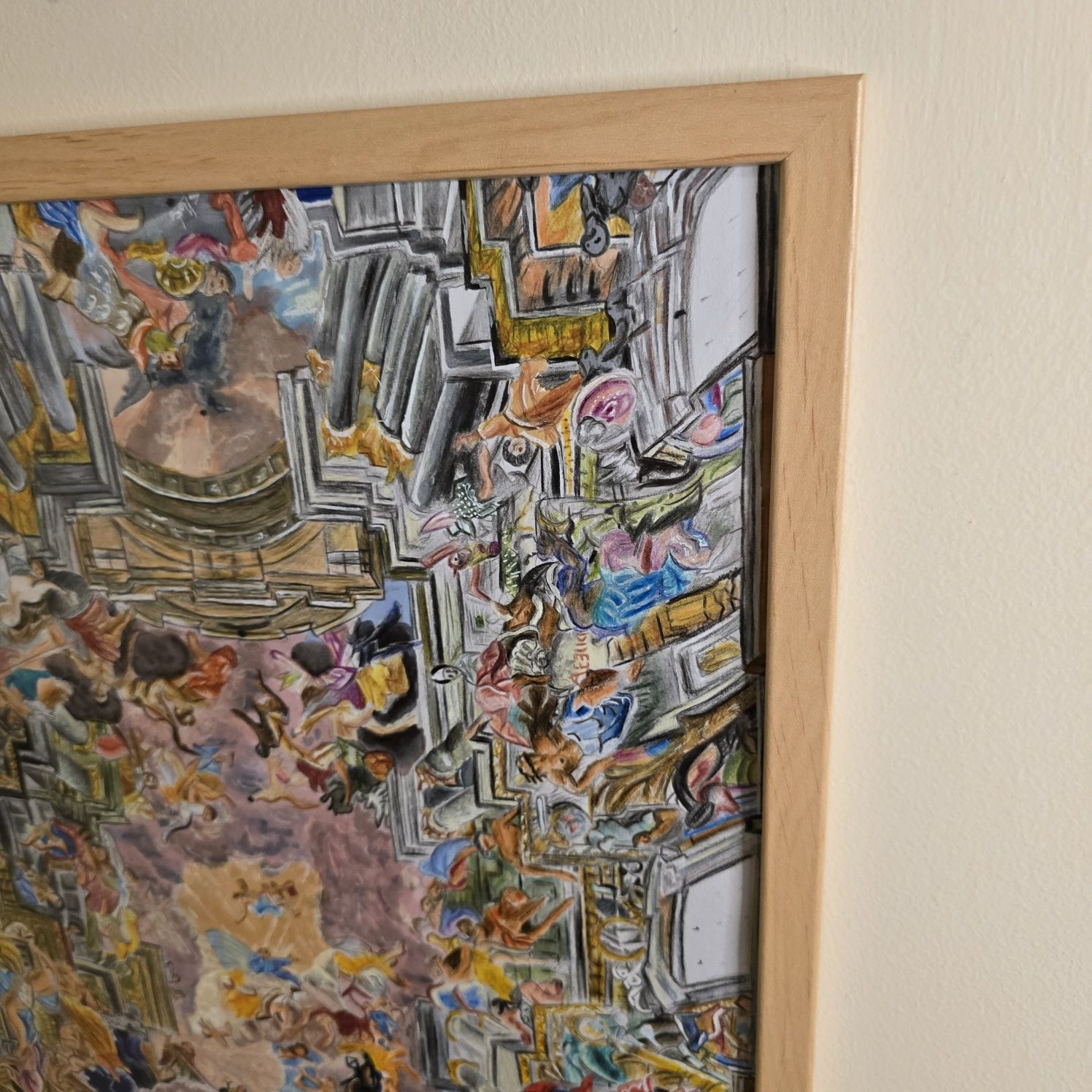 Quadro Igreja Santo Inácio de Loyola - feito á mão