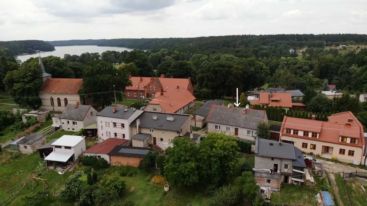 Mazury - stary dom w pięknej okolicy (do remontu). Lidzbark